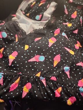 Ice cream sleep dress